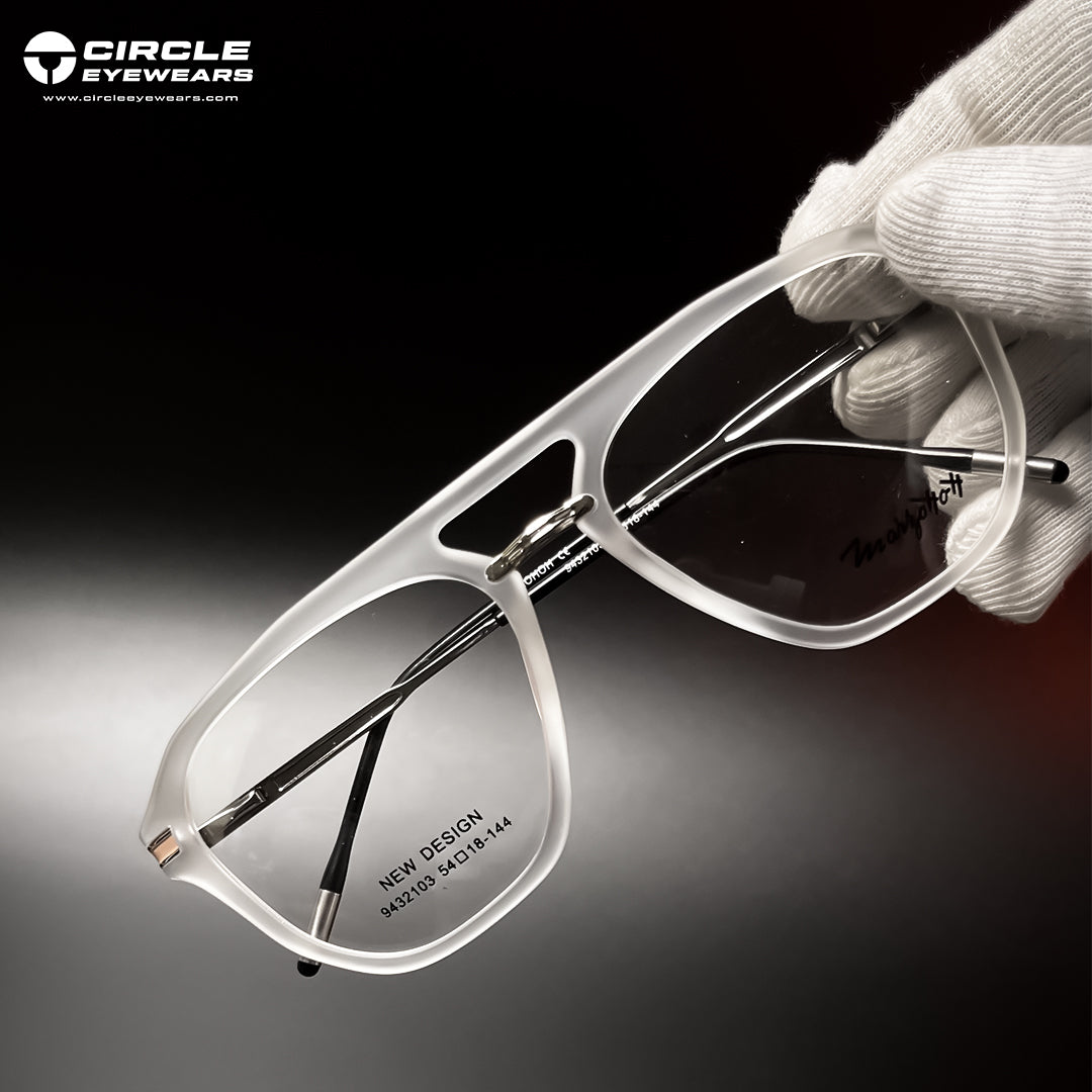 AVIATOR WHITE FULL FRAME