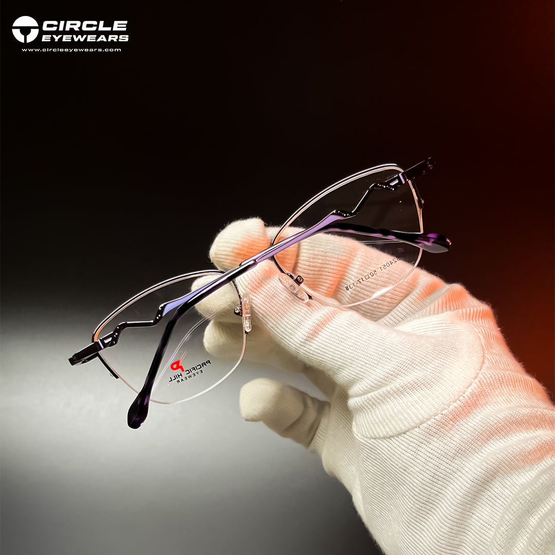 CATEYE METAL HALF FRAME