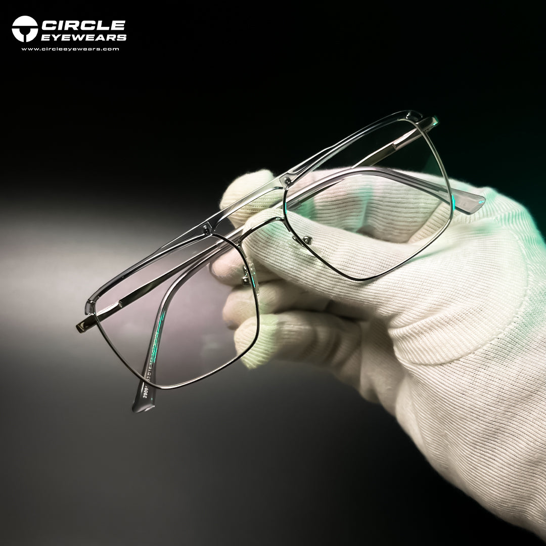AVIATOR METAL SQUARE FRAME