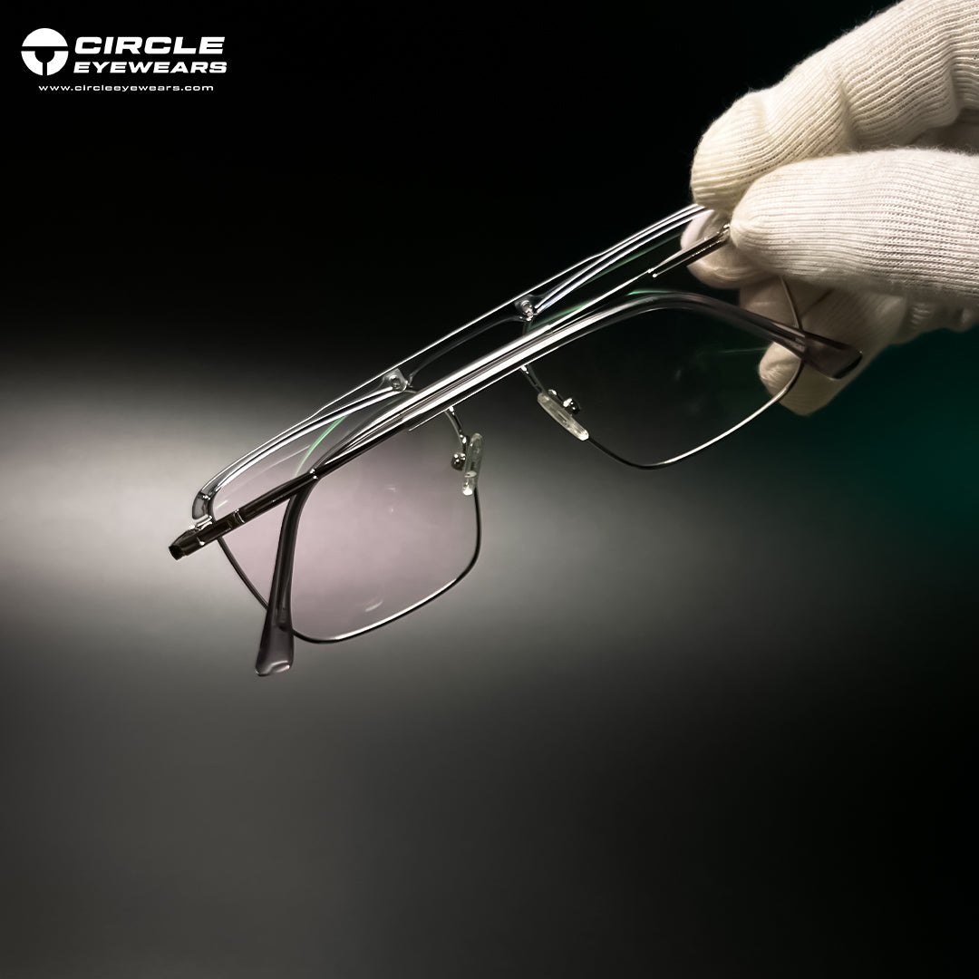 AVIATOR METAL SQUARE FRAME